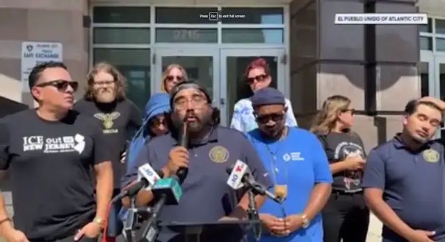 Video thumbnail for Activist group calls for investigation after arrests at Atlantic City anti-ICE protest