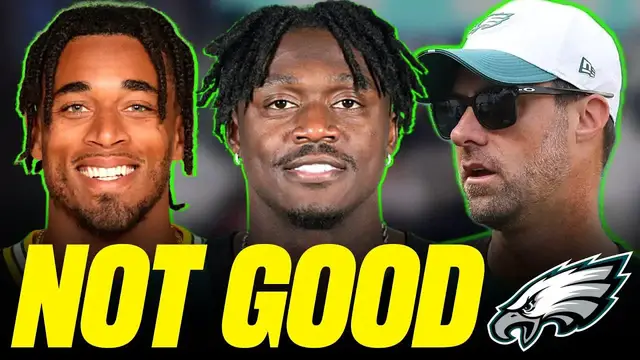 Video thumbnail for a to z sports philadelphia eagles: aj brown situation spirals! eagles must fix offensive issues now!