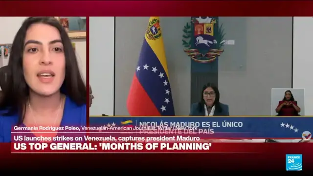 Video thumbnail for Venezuelan VicePresident calls for calm, unity