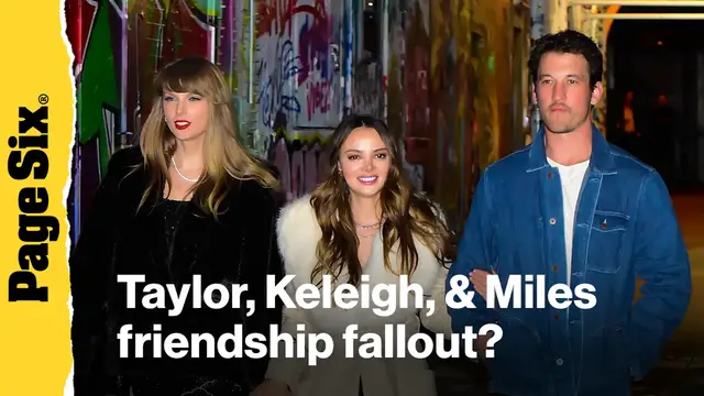 'Video thumbnail for Are Taylor Swift, Miles Teller, and Keleigh Sperry no longer friends?'