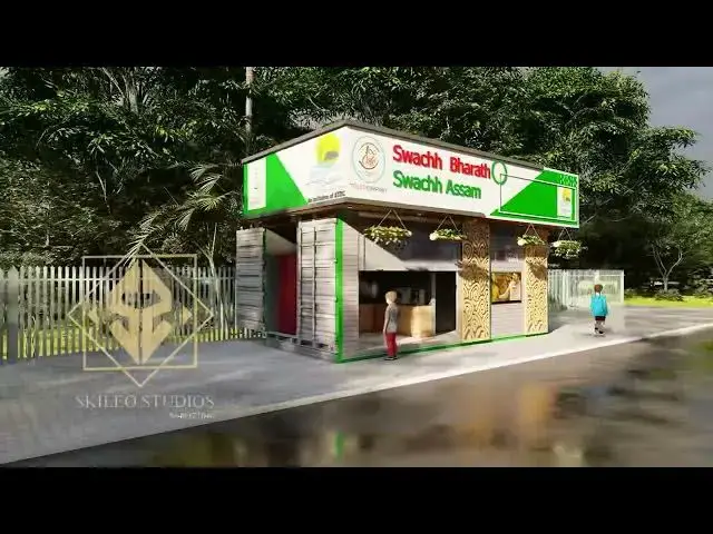 'Video thumbnail for Swach Bharat Container Cafe By Skileo Studios 4 Loo~3 Wup'