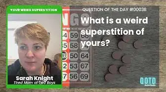 Video thumbnail for Sarah believes breaking glass leads to bad luck, and she has evidence!