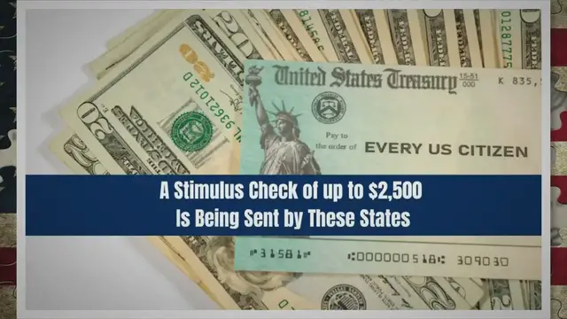 'Video thumbnail for A Stimulus Check of up to $2,500 Is Being Sent by These States'