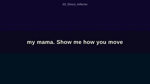 Video thumbnail for Karaoke W/ Lyrics: Disco Inferno | ARTificial Originals - not Tyler