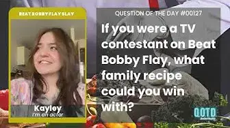 Video thumbnail for Kayley has an awesome dish for Bobby Flay's competition!