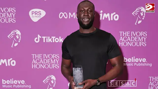 Video thumbnail for Stormzy and Emily Eavis among those honoured by the Ivors Academy