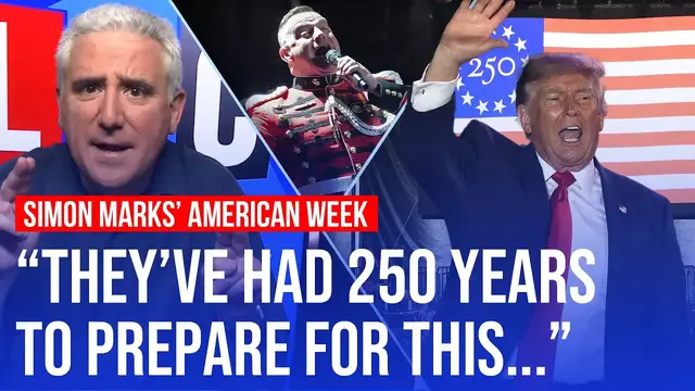 Video thumbnail for The US turns 250... and this is how they celebrate? | Simon Marks' American Week