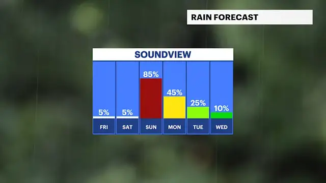 Video thumbnail for Sunny and milder today before rain returns for another weekend in the Bronx