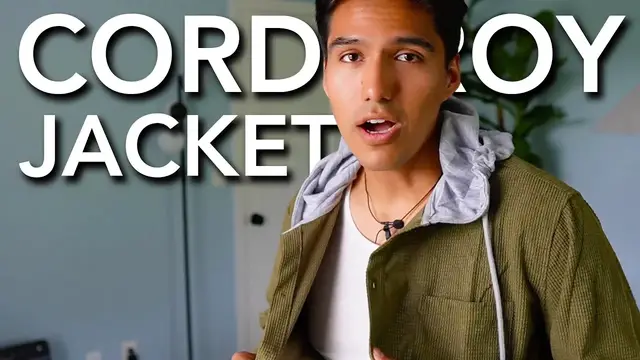 Video thumbnail for Coofandy Corduroy Jacket Test Fit