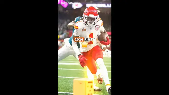 'Video thumbnail for Travis Kelce Injures Xavier Worthy with Brutal Hit in Chiefs Opener'