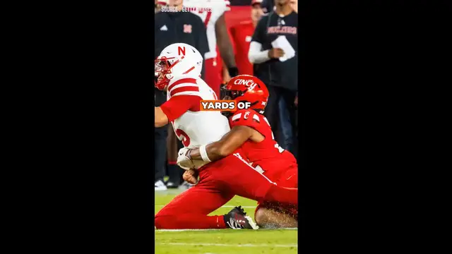 'Video thumbnail for Dylan Raiola Dominats Akron as Nebraska Rolled to 68-0 Victory'