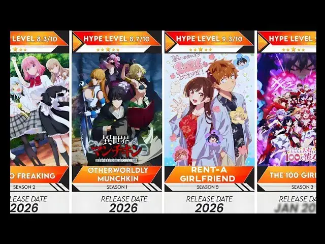 Video thumbnail for 65 Best Harem Anime of 2026 That Blow Your Mind | Anime Bytes