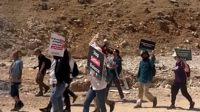 Video thumbnail for Jewish activists push back against Israeli settlers