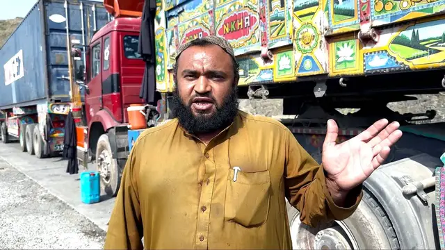 'Video thumbnail for Pakistan-Afghanistan ceasefire offers hope to stranded truckers and struggling traders'