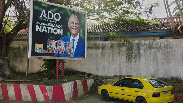 'Video thumbnail for Ivory Coast goes to the polls as Ouattara seeks fourth term'