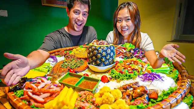 'Video thumbnail for China’s BIGGEST Ethnic Feast  24 Hours of Chinese STREET FOOD in Dali, Yunnan!'