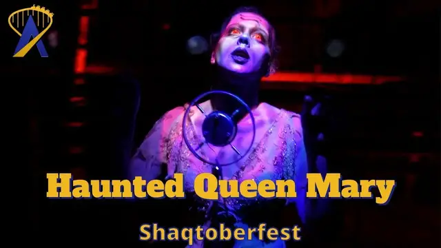 Video thumbnail for The Grey Ghost Haunted Queen Mary Walk-through at Shaqtoberfest 2023