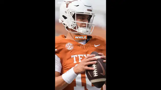 'Video thumbnail for Arch Manning Favors Shoulder Despite Four-TD Explosion Against San Jose State'