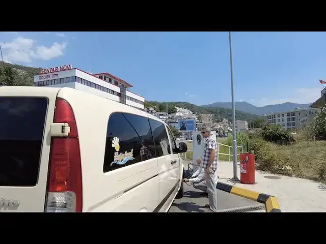 Video thumbnail for Croatia to Montenegro Border Crossing in Private Car