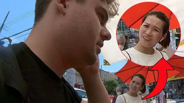 Video thumbnail for Chinese People Overhear White Guy Speaking Chinese on Phone