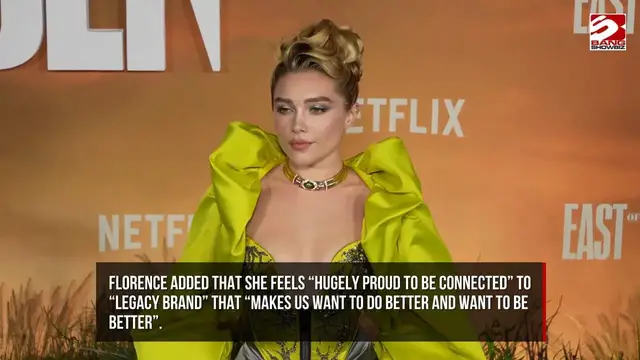 Video thumbnail for Florence Pugh: 'I'm 100% proud of my Britishness'
