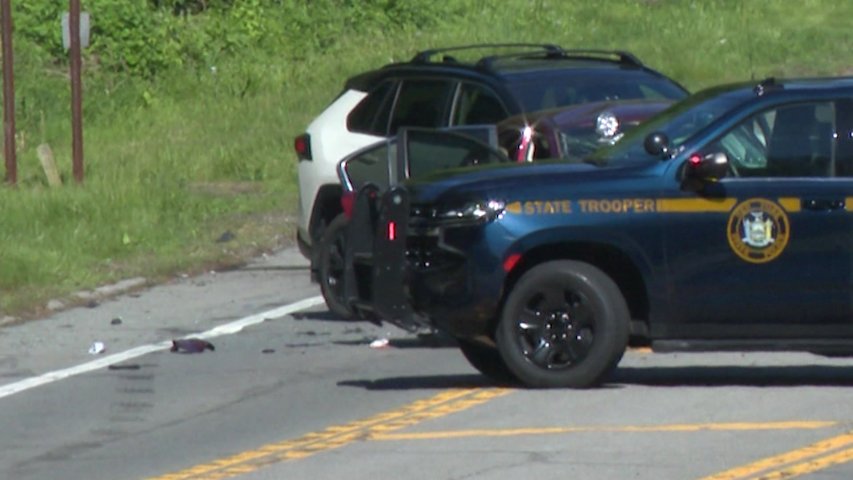 Video thumbnail for State troopers identify person killed in 3-vehicle crash on Bear Mountain State Parkway