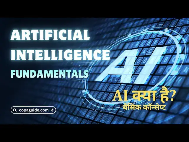 Video thumbnail for Artificial Intelligence 🤖 Introduction and Fundamentals in Hindi #learnai #ai #aibasics