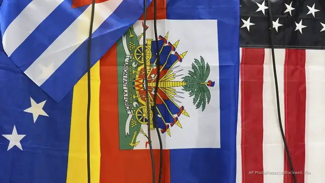 'Video thumbnail for Bipartisan criticism grows louder as US posturing in the Caribbean amps up'