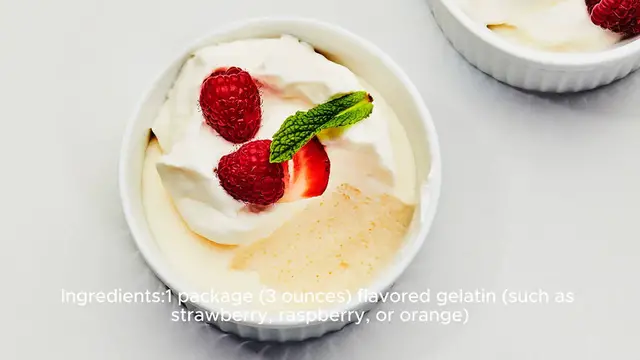 Video thumbnail for Jello Whipped Cream Dessert