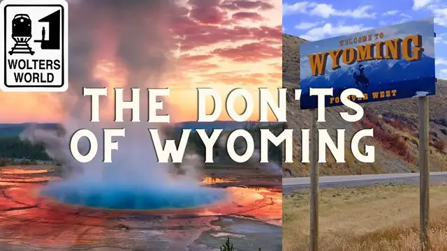 Video thumbnail for Wyoming - What NOT to Do in Wyoming as a Tourist