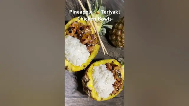 'Video thumbnail for Pineapple Teriyaki Chicken Bowls!'