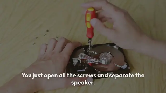 Video thumbnail for How To Take Apart Speakers with no Screws-4 Types