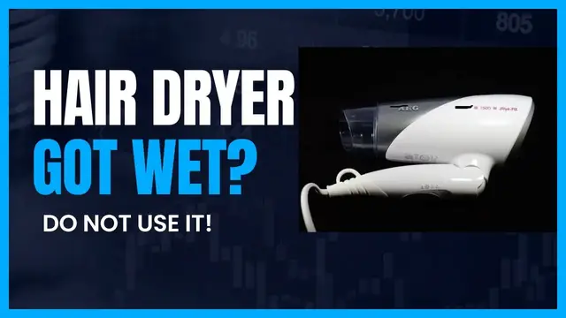Video thumbnail for What Happens If Your Hair Dryer Gets Wet? | Electricity Frenzy