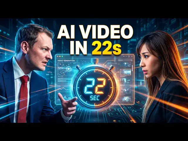 Video thumbnail for MiniMax H3 Max: Generate AI Videos in Just 22 Seconds