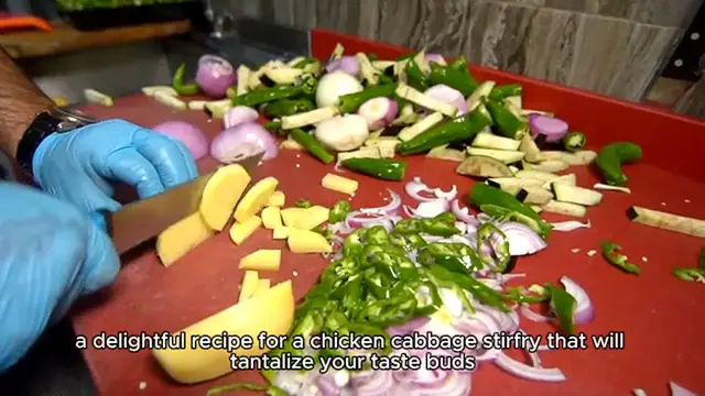 Video thumbnail for Chicken Cabbage Stir Fry Recipe