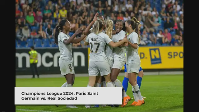'Video thumbnail for Champions League 2024: Paris Saint Germain vs Real Sociedad 2-0'