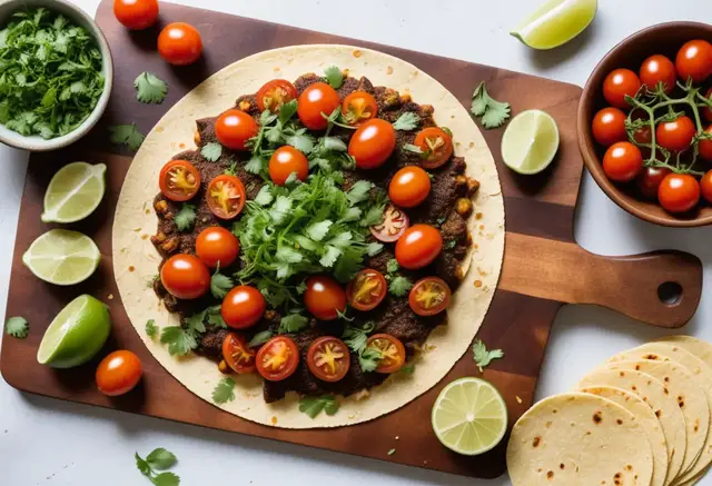 Video thumbnail for Vegan Tlayudas Recipe