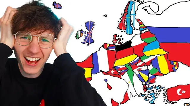 Video thumbnail for Drawing Europe Entirely from Memory...