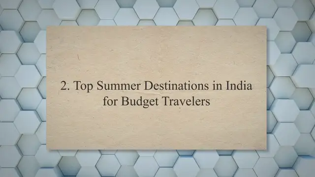Video thumbnail for Discovering India's Hidden Gems: Top Budget-Friendly Summer Destinations and Money-Saving Tips for 2023