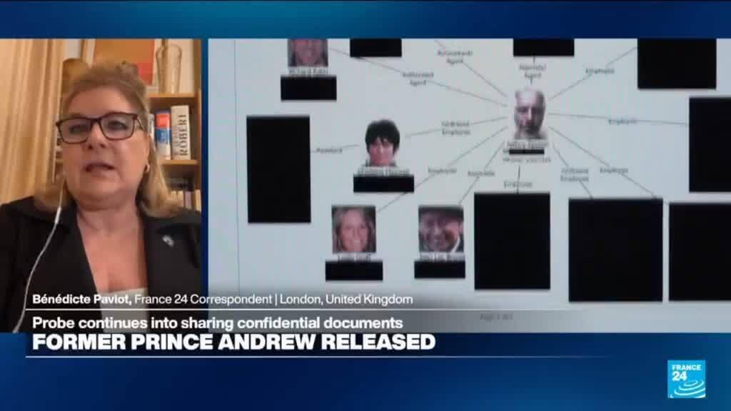Video thumbnail for Andrew released: probe continues into sharing confidential documents