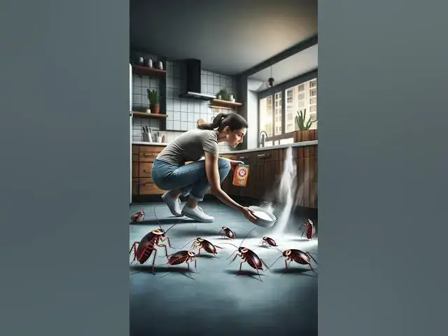 Video thumbnail for Combatir cucarachas con bicarbonato y azúcar #cucarachas