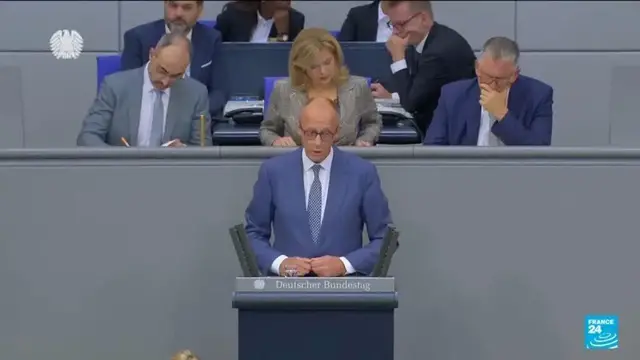 Video thumbnail for Germany: AfD leads in Mecklenburg-Western Pomerania, Merz's CDU slumps to 7%
