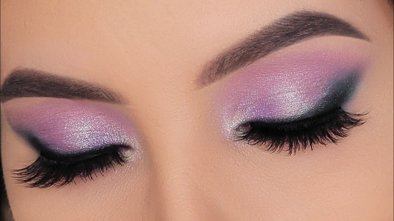 Video thumbnail for Soft Purple Smokey Eye Look Tutorial Hooded Eyes