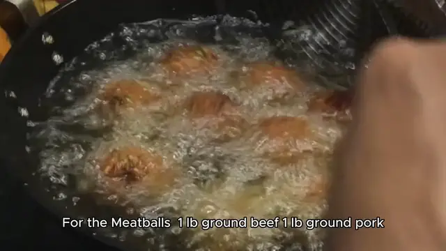 Video thumbnail for Swedish meatball recipe