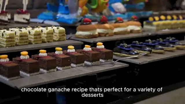 Video thumbnail for chocolate ganache recipe