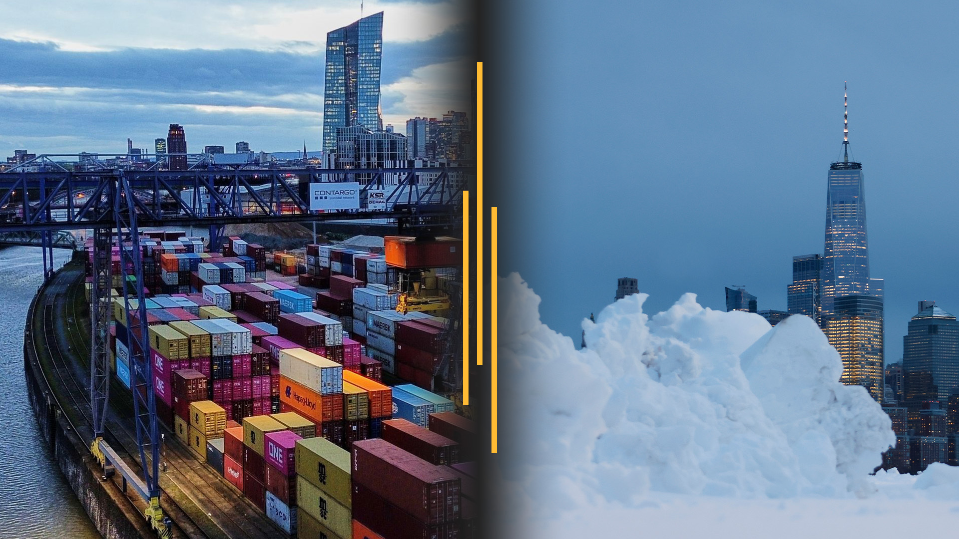 Video thumbnail for Trump’s global 10% tariffs take effect; Historic blizzard buries Northeast