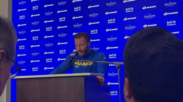 Video thumbnail for Los Angeles Rams HC Sean McVay on Week 18 Team Performance