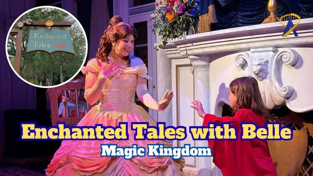 Video thumbnail for Enchanted Tales with Belle Full Experience at Magic Kingdom!
