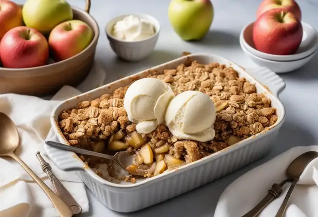 Video thumbnail for Easy Apple Crisp Recipe