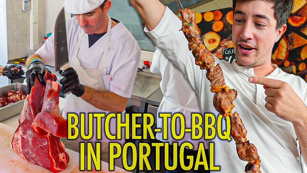 Video thumbnail for 24 Hours of Portuguese Food in Madeira ESPETADA + Bolo Do Caco & More!